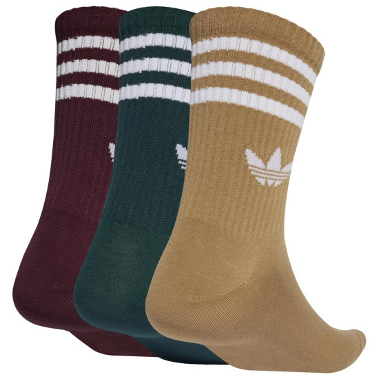 Adidas Κάλτσες 3-Stripes Crew Socks 3 pairs